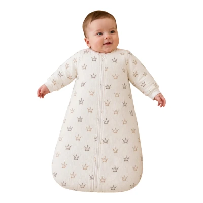 2.5 TOG ELYAFLI TORBA UYKU TULUMU FERMUARLI 1 Ay,9 Ay,2 Ay,12 Ay,3 Ay,6 Ay Uni