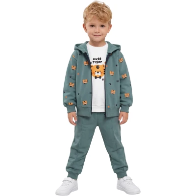 2İP FERMUARLI 3LÜ TK 12 Ay,2Y,3Y,4Y Erkek