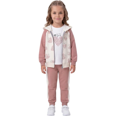 2İP FERMUARLI 3LÜ TK 12 Ay,2Y,3Y,4Y Kız
