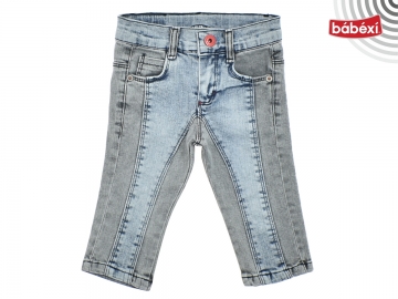 Siyah İki Renkli Erkek Kot Pantolon  6 Ay,12 Ay,18 Ay,2Y Erkek