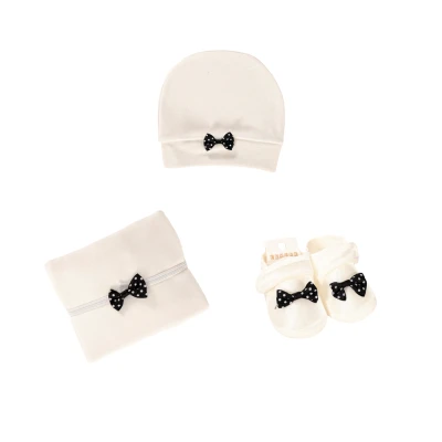 3 PARÇA PATİK SET  ERKEK PAPYONLU 3 Ay Erkek