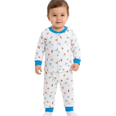 MİNİK HAYVANLAR PİJAMA 6 Ay,18 Ay,2Y,12 Ay Erkek