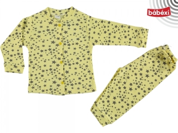 Yıldız Baskılı Pijama Takım 6 Ay,9 Ay,12 Ay Uni