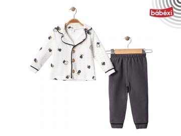 Armut Baskılı Waffle Pijama Tk  9 Ay,12 Ay,18 Ay,2Y Erkek