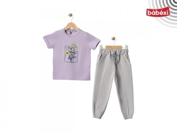 Kız Yazlık Üçlü Takım  6Y,7Y,8Y,9Y Kız