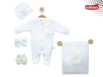 Amore Baby Patik İncili 5li Set 3 Ay Kız