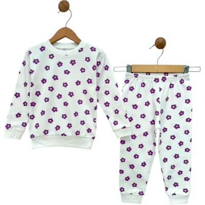 3/6 YAŞ PAPATYA İNT. PİJAMA 3Y,4Y,5Y,6Y Kız