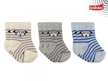 Erkek Bebe Havlu Üçlü Set  1 Ay,6 Ay Erkek