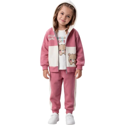 3İP FERMUARLI 3LÜ TK 12 Ay,2Y,3Y,4Y Kız