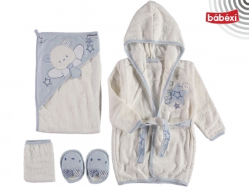 Erk. Baby Star Bornoz Set