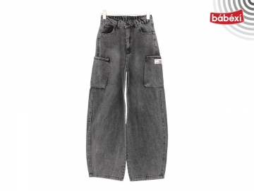 Kargo Cepli Palazzo Kız Kot Pantolon 12Y,13Y,14Y,15Y Kız