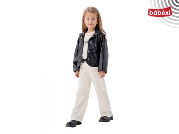 Deri Ceketli Takım  6Y,7Y,8Y,9Y Kız