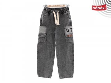 Bagi Erkek Kargo Cepli Kot Pantolon  12Y,13Y,14Y,15Y Erkek