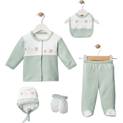 5 Lİ FREE GİRL LÜX ZIBIN SET 1 Ay,2 Ay,3 Ay Kız