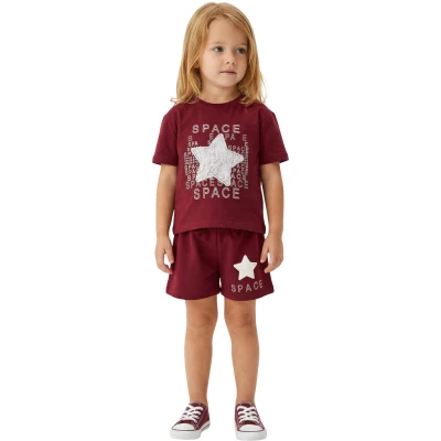 5 YAŞ KIZ ŞORTLU TAKIM 2Y,5Y,3Y,4Y Kız