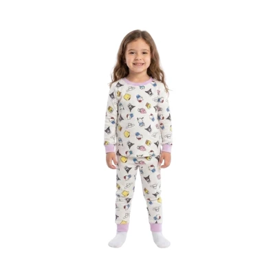 KIZ DESEN PİJAMA 3Y,4Y,5Y,6Y Kız