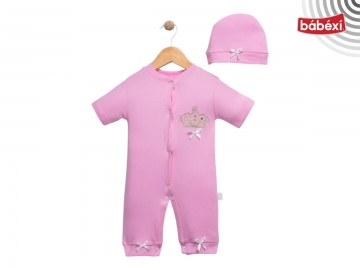 Yazlık Raporlu Kumaş Kız Tac Baskılı Tulum 3 Ay,6 Ay,9 Ay Kız