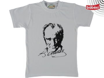 ATATÜRK BASKILI TSHIRT 9/12 YAŞ