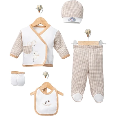 5Lİ CONCON CEPLİ AYILAR LÜX ZIBIN 1 Ay,2 Ay,3 Ay Uni