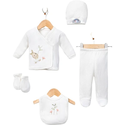 5Lİ CONCON GÜLLÜ TAVŞAN LÜX ZIBIN 1 Ay,2 Ay,3 Ay Kız