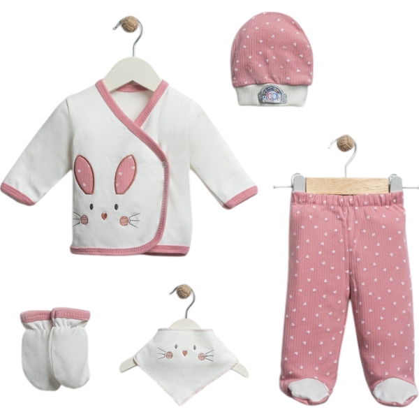5’Lİ CONCON KULAKLI RABBİT ZIBIN  1 Ay,2 Ay,3 Ay Uni