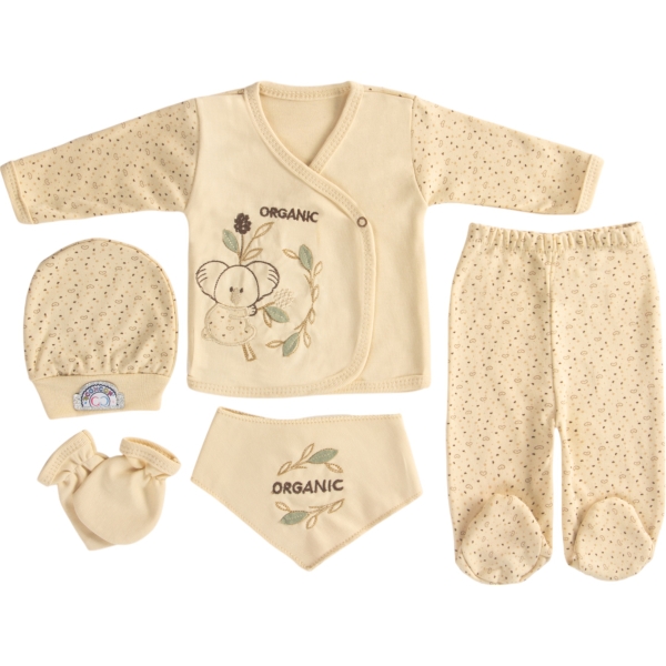 5Lİ ORGANİK KOALA LÜX ZIBIN 1 Ay,2 Ay,3 Ay Uni