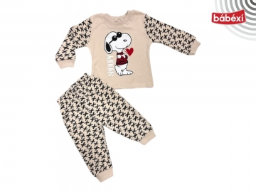 GÖZLÜKLÜ SNOOPY 6.9.12 AYLIK 2Lİ TAKIM  6 Ay,9 Ay,12 Ay Erkek