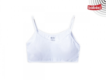 Kız İp Askı Beyaz Pedli Büstiyer  12Y,13Y Kız