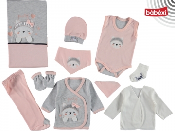 Bandanalı Tavşan 10’Lu Zıbın Set Uni
