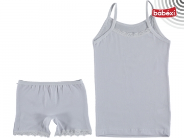 Kız Beyaz Likralı Boxer Takım 2Y,3Y Kız