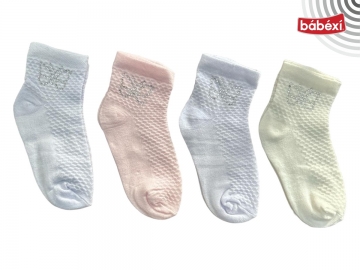 Taşlı Baskılı Cocuk Corabı 3Y,4Y Kız