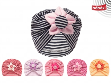 CAP&MORE BONE ÇİZGİLİ RİBANA 3 Ay,6 Ay,9 Ay,12 Ay Kız