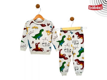 3/6 Yaş Dino İki İp Pijama 3Y,4Y,5Y,6Y Erkek