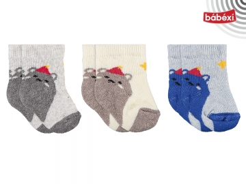 Erkek Bebe Havlu Üçlü Set  1 Ay,6 Ay Erkek
