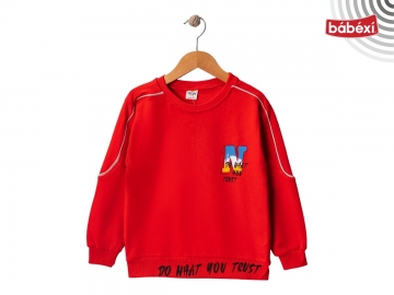 2 İP DO WHAT YOU Baskılı Erkek Sweat 3Y,4Y,5Y,6Y Erkek