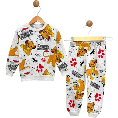 7/10 Yaş Kaplan İki İp Pijama 7Y,8Y,9Y,10Y Erkek