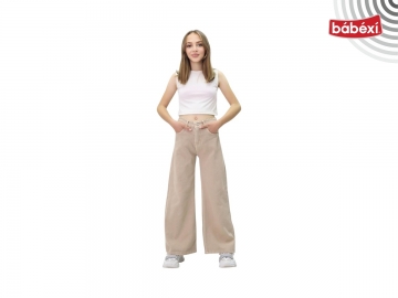 KIZ KETEN PANTOLON 11Y,12Y,14Y,15Y,13Y Kız