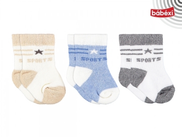 Erkek Bebe Havlu Üçlü Set  1 Ay,6 Ay Erkek
