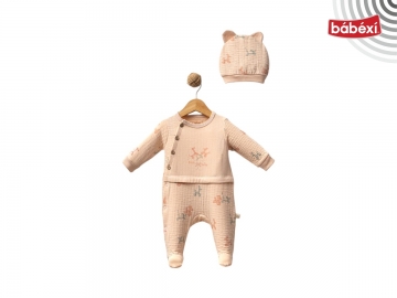 Birth Party Kız Bebek Düğmeli Tulum 3 Ay,9 Ay,1 Ay Kız