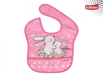 Tavşan Desen Cepli Önlük 6 Ay,9 Ay,12 Ay,18 Ay,2Y Kız