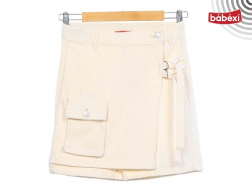 Denim Etek Şort 8Y,9Y,10Y,11Y,12Y Kız
