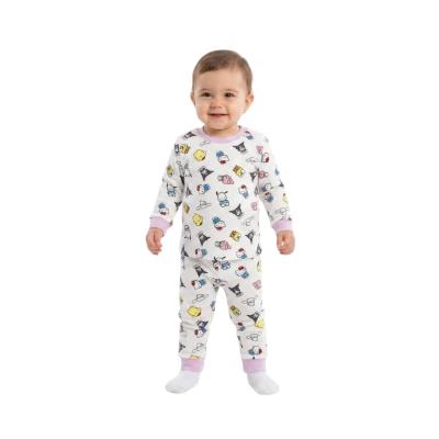 KIZ DESEN PİJAMA 6 Ay,18 Ay,12 Ay,2Y Kız