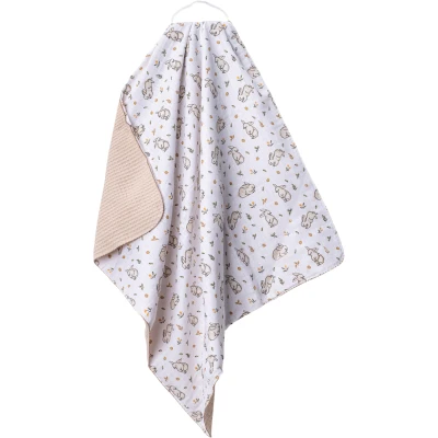 90*80CM TAVŞAN PİKELİ MÜSLİN BATTANİYE  1 Ay,2 Ay,3 Ay,6 Ay,9 Ay,12 Ay,18 Ay Uni