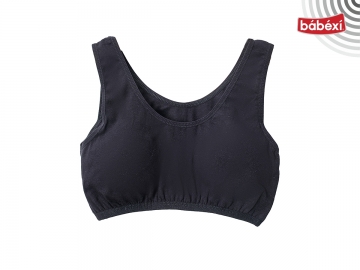 Kız Geniş Askı Siyah Pedli Büstiyer 14Y,15Y Kız