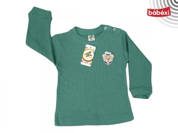Denizci Ayıcık Nakışlı Bebe Badi  6 Ay,9 Ay,12 Ay,18 Ay Erkek
