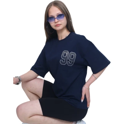 99 TAŞLI TSHIRT  8Y,10Y,12Y,14Y,16Y Kız