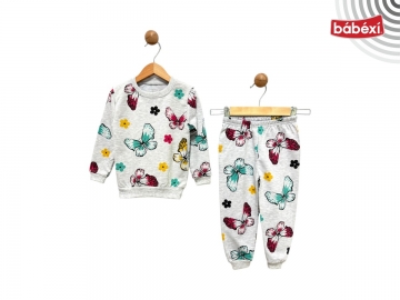 3/6 Yaş Kelebek İki İp Pijama 3Y,4Y,5Y,6Y Kız
