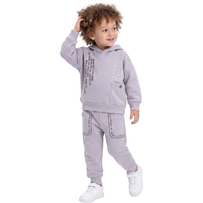 ARA YOU CEPLİ DÜĞMELİ KAPŞONLU İKİLİ TAKIM 12 Ay,2Y,3Y,4Y Erkek