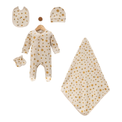 ARILI BATTANİYELİ 5 Lİ TULUM SET 3 Ay Uni