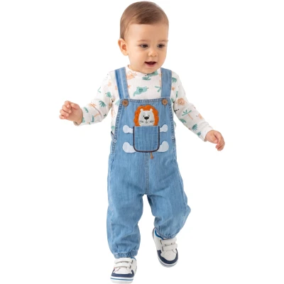 ASLAN NAKIŞLI SALOPET 6 Ay,12 Ay,18 Ay,2Y Erkek